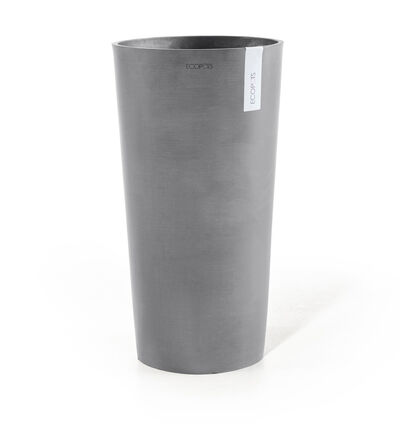 Ecopots Amsterdam høy grå H50 cm Ecopots Amsterdam høy grå H50 cm